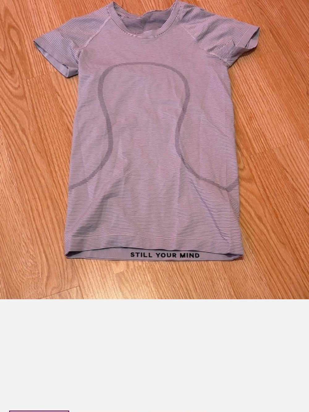Lululemon Size 6 White Tech Top